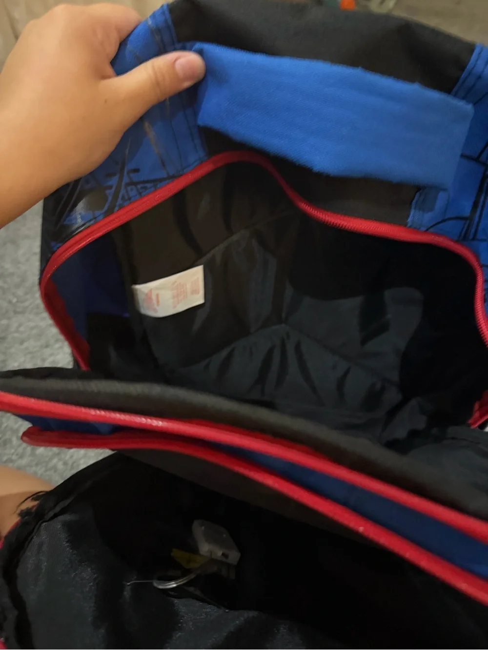 Spiderman Kids Backpack in Red, Blue & Black
